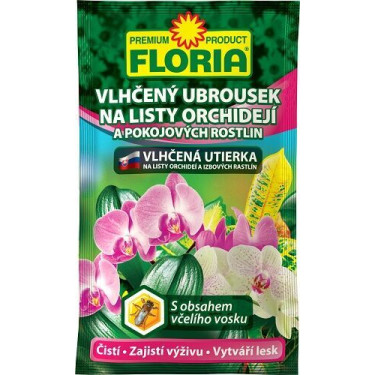 FLORIA VLAŽNI PRATEK ZA LISTE ORHIDEJ IN sobnih rastlin