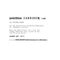 Kultura za izdelavo sira z belo plesnijo (Penicillium Candidum)