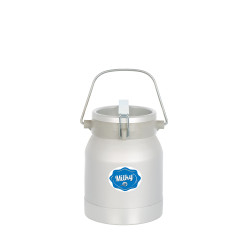Aluminijasta posoda za mleko 10 l 