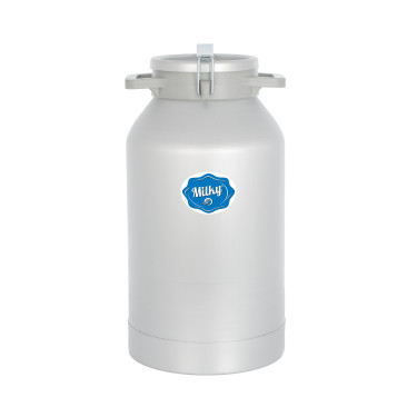 Aluminijasta posoda za mleko 30 l