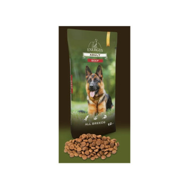 Premium hrana za odrasle pse z govedino 12 kg