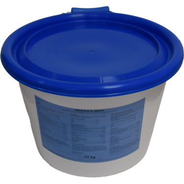 Mineralni lizalec za ovce v podobni laktaciji in zgodnji brejosti Profilick SHEEP 22 kg 