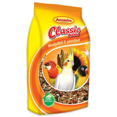 Avicentra Classic menu za majhne papige 1 kg