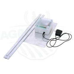 Avtomatska vrata za kokošnjak - DVOJNI komplet - baterija + adapter, rabljeno blago 