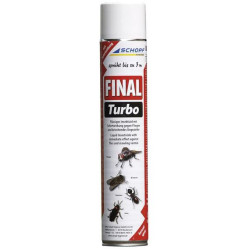 FInal Turbo Spray - Aerosol - za uničevanje letečih in plazečih se žuželk, vključno z muhami
