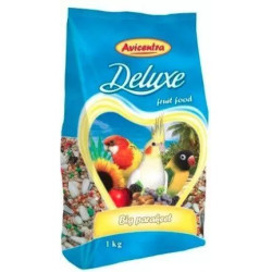 Avicentra Deluxe hrana za male in srednje velike papige 1 kg