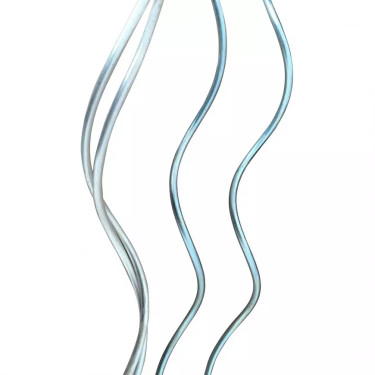 Opora za paradižnik SPIRALA srebrna d6,5mm 180cm