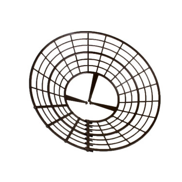 Podloga z motivom jagod, spremenljiva plastika, rjava, 33 cm - 10 kosov