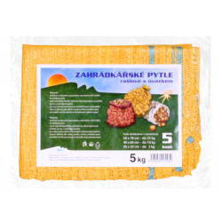 Rašel vreča z zavezovanjem, nosilnost 5 kg, oranžna, 30 x 52 cm, 5 kosov