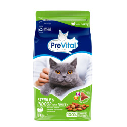 PreVital Cat Sterile Puran zrnca 8 kg
