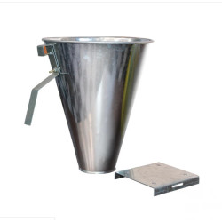 Lijak za odzračevanje L, nerjaveče jeklo, rabljeno blago