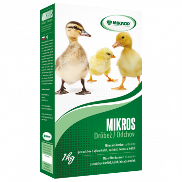 Mikros perutnina - vitaminska krma 1 kg