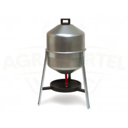AGROFORTEL Povsem kovinski sifonski napajalnik za perutnino - prostornina 30 litrov