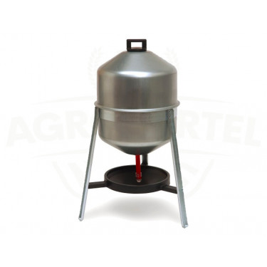 AGROFORTEL Povsem kovinski sifonski napajalnik za perutnino - prostornina 30 litrov