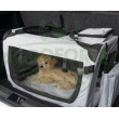 Transportni boks za psa ali mačko - velikost L, sive barve