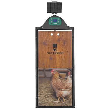 Avtomatska vrata za kokošnjak Polly AutoDefender - kompletna