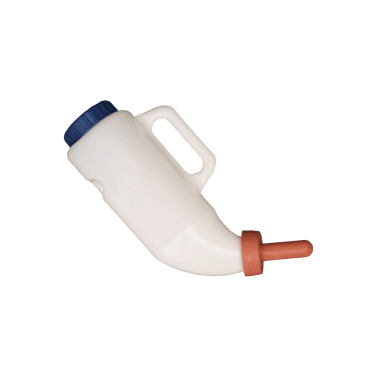 Steklenička za teličke 2 l z cucljo (dudjo)