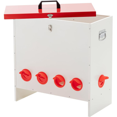 Kovinski podajalnik AGF-10 - za 50 kg krme