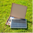 Solarni sistem AgroElectro – sončna plošča 100 W z regulatorjem