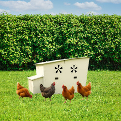Plastični kokošnjak Happy Nest - 132 x 80 x 85 cm