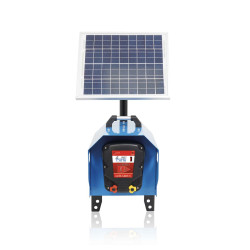 PUHU set za električno ograjo 2J Gel baterija (12V/14Ah) + solarni panel 20W