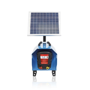 PUHU set za električno ograjo 2J Gel baterija (12V/14Ah) + solarni panel 20W