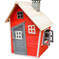 Otroška lesena hiška Karlík, 120 x 102 x 154 cm