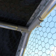 Zunanja kletka - ograda s ponjavo - 4x3x2m - deluxe