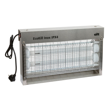 Električni lovilec insektov ECOKILL INOX 2030 IPX4 2x15 W
