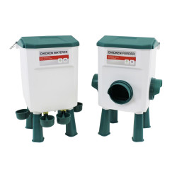 Komplet avtomatskega podajalnika 7,5 kg + napajalnik 11,5 l 