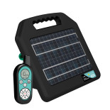Prenosni solarni RF vir za električno ograjo fencee solar DUO RF SDX08 s krmilnikom