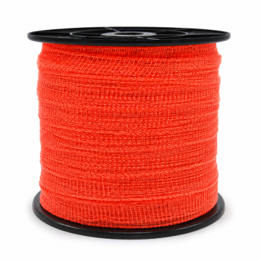 Trak za električno ograjo, premer 20 mm, 200 m, oranžen