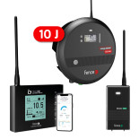 Električna ograja za pametno kmetijo - RF vir 10 J - WiFi prehod - MX10 monitor BREZPLAČEN