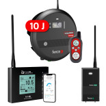 Električna ograja Smart Farm - RF vir 10 J, daljinski upravljalnik - WiFi prehod - MX10 monitor BREZPLAČEN