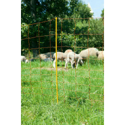 OviNet mreža za ovce, oranžna, višina 90 cm, dvojni klin