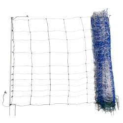AKO TitanNet 145, modro-bela, 50 m, 145 cm, dvojni klin