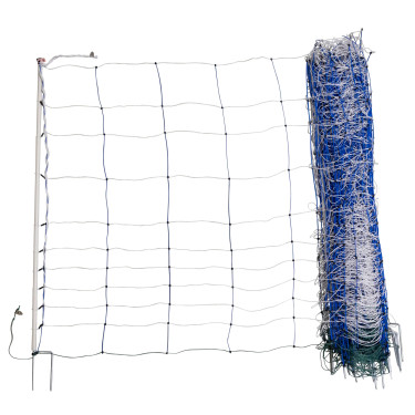 AKO TitanNet 145, modro-bela, 50 m, 145 cm, dvojni klin