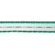 Ograjna trak Star 200 m, 12 mm, belo-zelena 