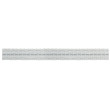Ogradni trak Classic 200 m, 40 mm, bel, 9×0,2 + 4×0,3 Niro