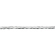 Ograjno lano Classic 200 m, Ø 6 mm, belo, 6 × 0,40 Niro