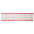 Ograjna trak PROFI 40 mm, 200 m, 11 × 0,30 TriC, bela/rdeča
