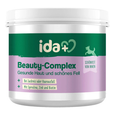 Kerbl IdaPlus Beauty Complex – dodatek za kožo in dlako psov 350 g 
