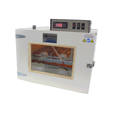 Profesionalni inkubator MS50V - lesen, 50 kokošjih jajc