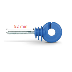 Okrogli izolator - ABS 52 mm - z vijakom - izjemno vzdržljiv 