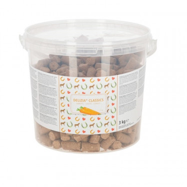 Poslastica za konje DELIZIA, korenček, 3 kg