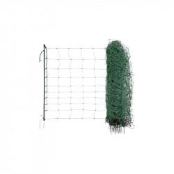 Ovinet električna mreža za ograjo za ovce 108 cm 50 m 2 roglja zelena  