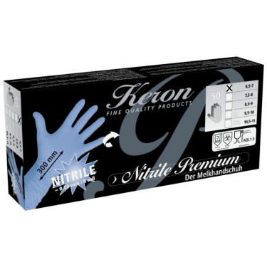 Premium nitrilne rokavice dolžine 30 cm velikost XXL