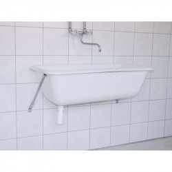 Stenski nosilec za pralno kad, 65 l