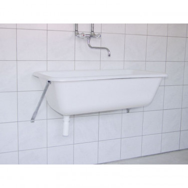 Stenski nosilec za pralno kad, 65 l