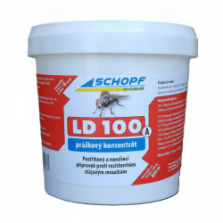 LD 100 A insekticid na mouchy, 1000 g